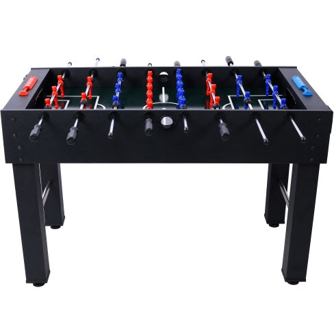 54-Inch Hurricane Foosball Table For Family Game Rooms With Light Cherry Finish, Analog Scoring And Free Accessories - Enfance-Heureuse