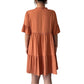 High-grade Simple Style Lace-up Solid Color Dress Women - Enfance-Heureuse