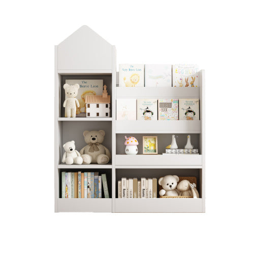 Children's Wooden Bookshelf - Enfance-Heureuse