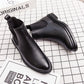 Mens Fashion Wedding Party Dresses Warm Cotton Winter Boots Cow Leather - Enfance-Heureuse