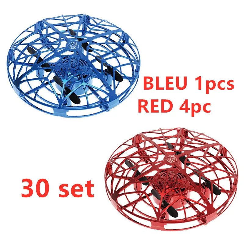 Vol Hélicoptère Mini Drone UFO RC Drone Infraed Induction Aéronefs - Enfance-Heureuse