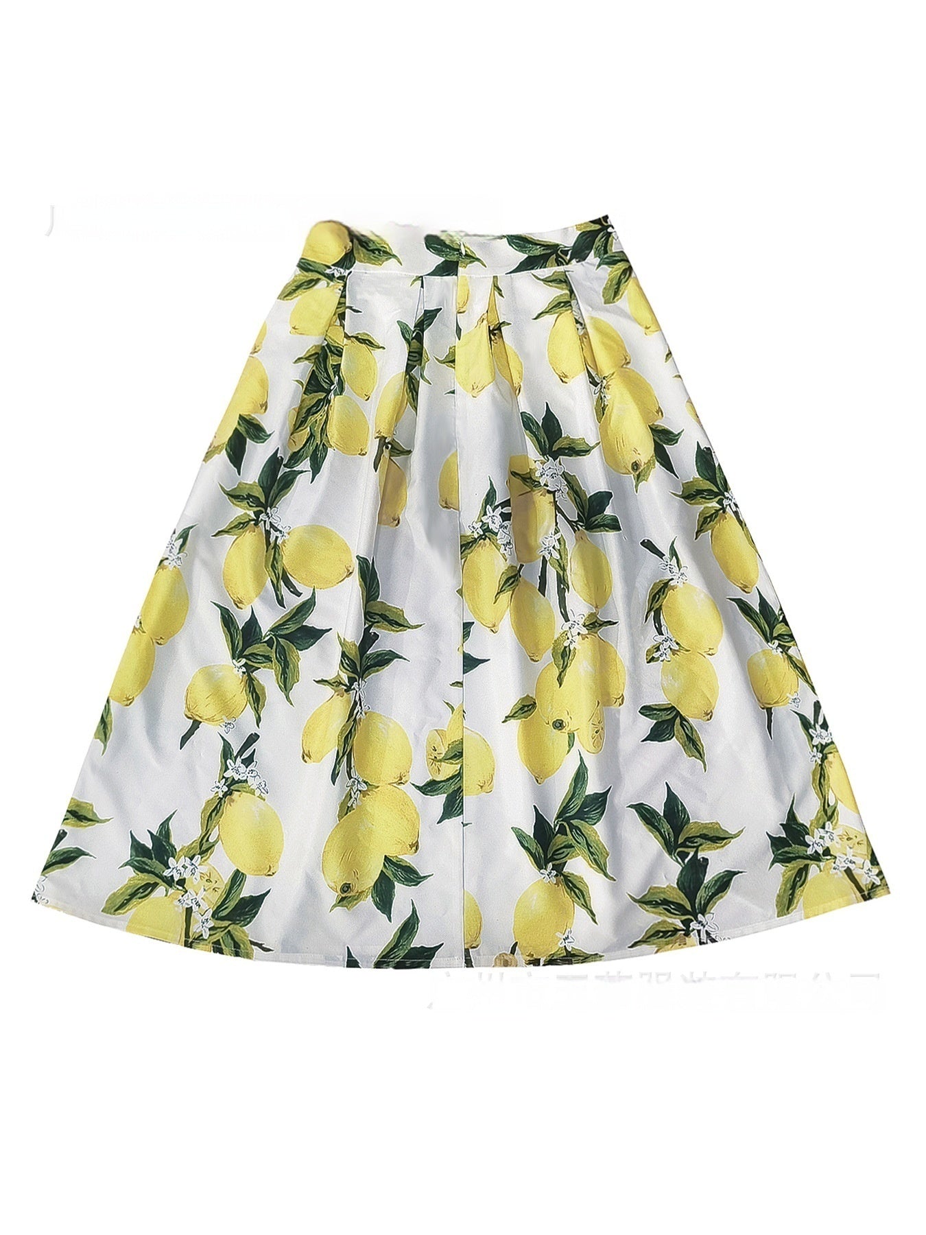 European And American Vintage Printed Floral Skirt - Enfance-Heureuse