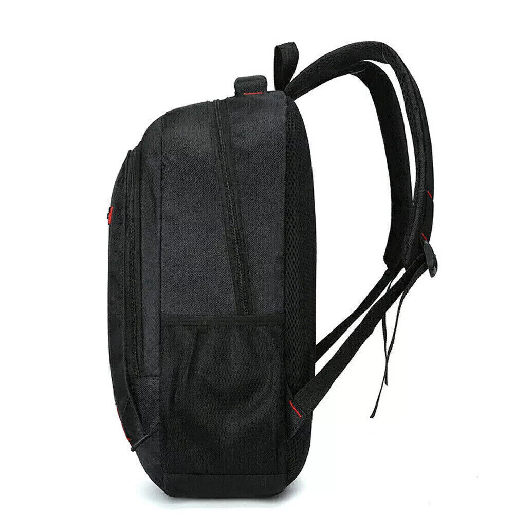 Mens Black Large Backpack Rucksack - Outdoor Sport Work School Travel Hiking Bag - Enfance-Heureuse