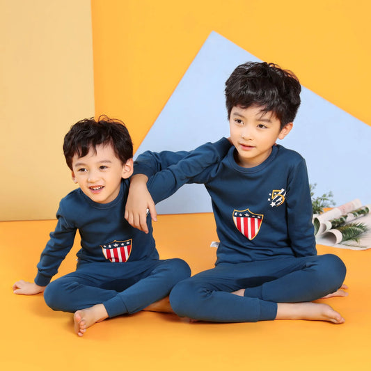 Children's pajamas women's long sleeves - Enfance-Heureuse