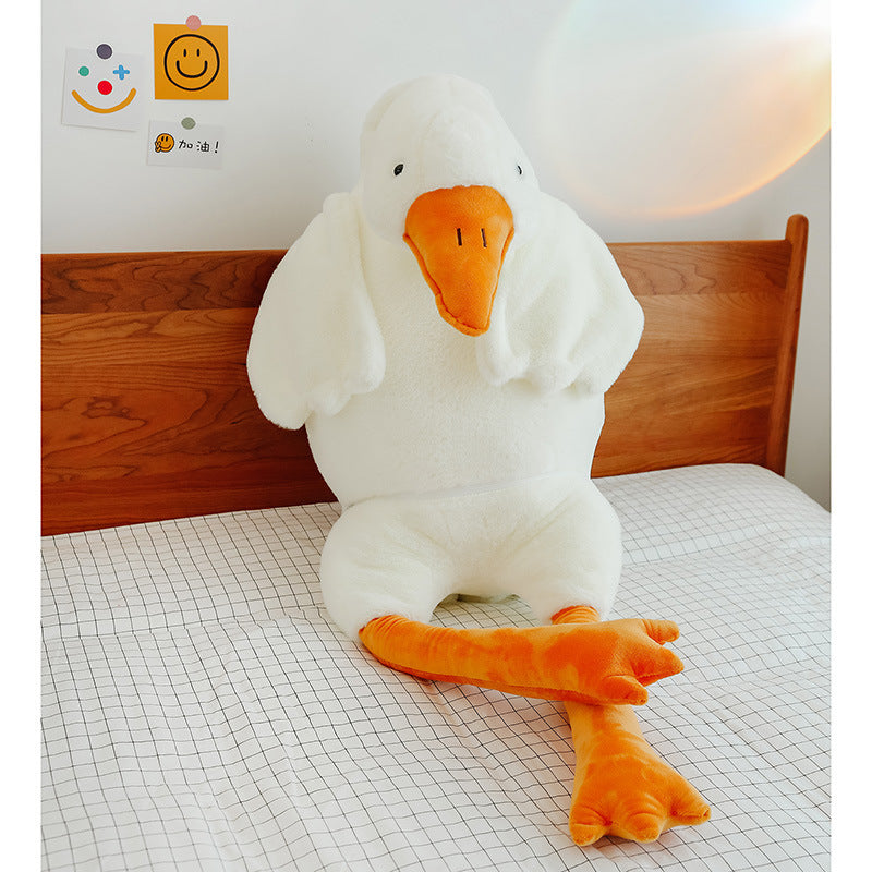 Cute Big White Geese Pillow Plush Toy - Enfance-Heureuse