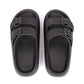 Platform Slippers Women's Summer Buckle Home Shoes Fashion Outdoor Wear Soft Bottom Sandals - Enfance-Heureuse