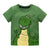 Summer Children's Cute Printed Embroidered Short-sleeved Cartoon T-shirt - Enfance-Heureuse