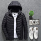 New Heated Jacket Coat USB Electric Jacket Cotton Coat Heater Thermal Clothing Heating Vest Men's Clothes Winter - Enfance-Heureuse