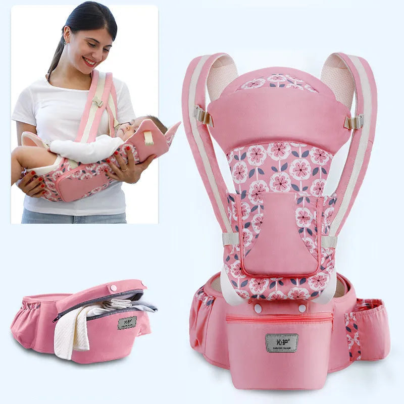 Ergonomique Porte-Bébé Infantile Bébé Siège Pour Hanche Hipseat Transporteur 3 Dans 1 Avant Face Ergonomique Kangourou Bébé Wrap Sling