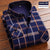 Thickened Velvet Padded Shirt Thermal Plaid - Enfance-Heureuse