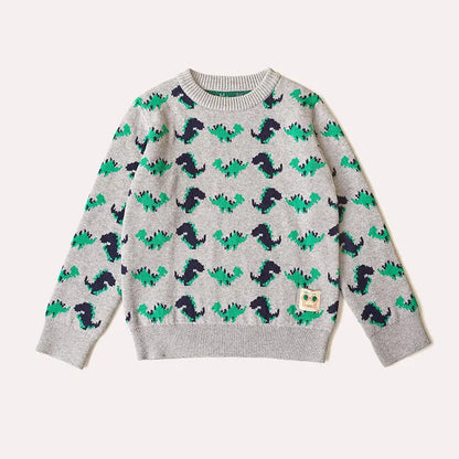 Pulls en tricot pour garçons Pulls à motifs pour filles Pulls en coton pour bébé