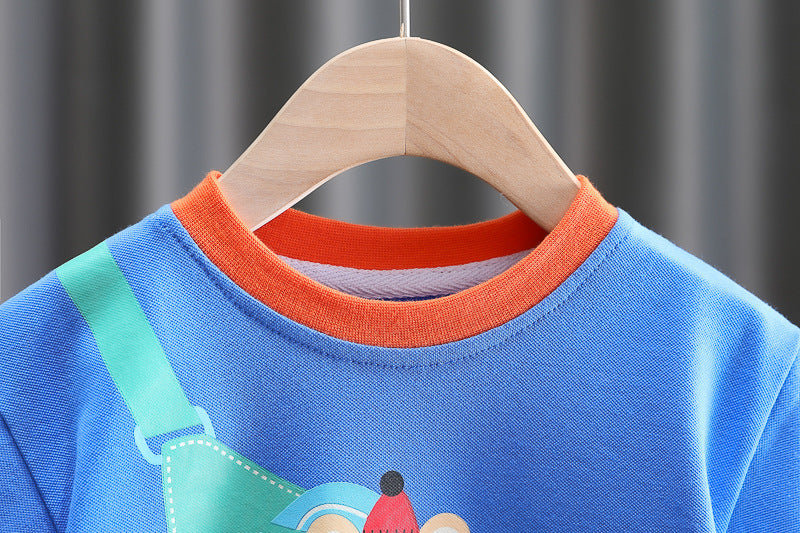 Western Style Children's Korean Style Summer Clothes - Enfance-Heureuse