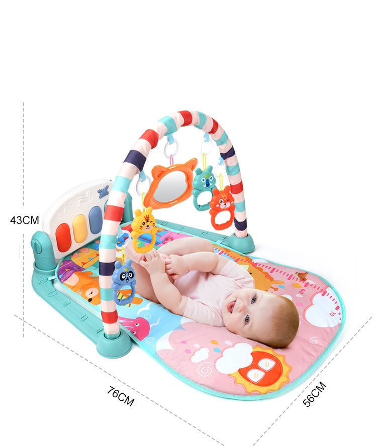 Baby Fitness Frame Pedal Piano Baby With Music Kids Pedal Toy - Enfance-Heureuse