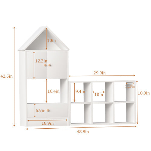 Multi Functional Children's Bookshelf - Enfance-Heureuse