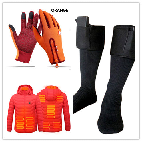 Winter Gloves Touch Screen Riding Motorcycle Sliding Waterproof Sports Gloves With Fleece - Enfance-Heureuse