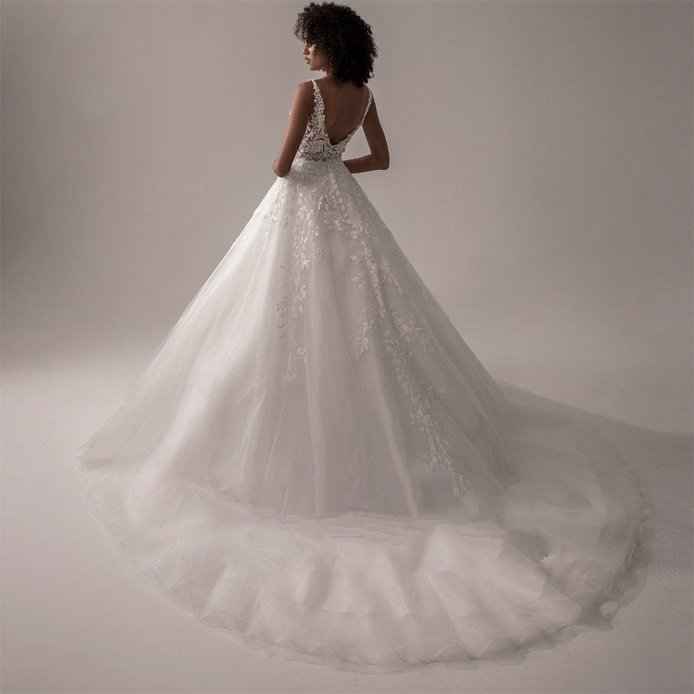 Slim-fit Travel Tail Slimming Main Wedding Dress - Enfance-Heureuse