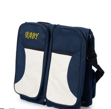 New multi function Mommy bag type baby portable bed folding sleeping basket outdoors baby sleeping baby - Enfance-Heureuse