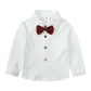 Gentleman Children's Clothing Long-sleeved Shirt Vest Trousers Three-piece Set - Enfance-Heureuse