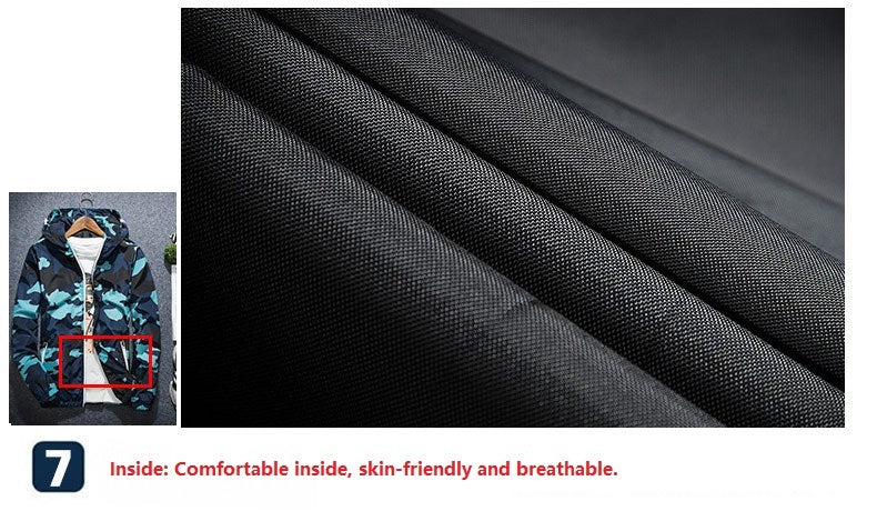 Covrlge Men Jacket Fashion Spring Men Brand Camouflage Jackets Casual Mens Coat Men's Hooded Luminous Zipper Coats MWJ011 - Enfance-Heureuse