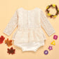 Lace baby jumpsuit - Enfance-Heureuse