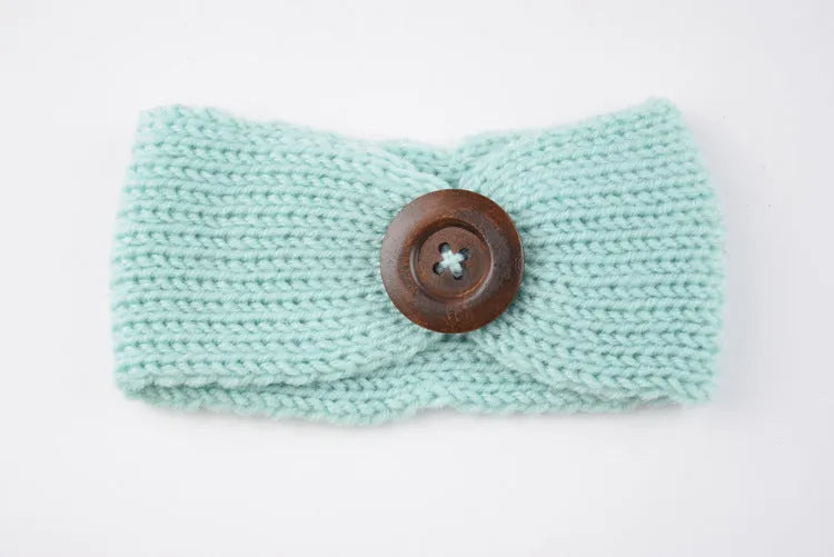 Baby wool headband hand-woven hair accessories - Enfance-Heureuse