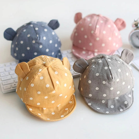 Baby summer sun hat baby cartoon sun hat - Enfance-Heureuse