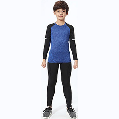 Children's Color Matching Bodysuit Suit