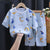 Summer Clothes Cotton Silk Air-conditioning Clothes Baby Clothes - Enfance-Heureuse