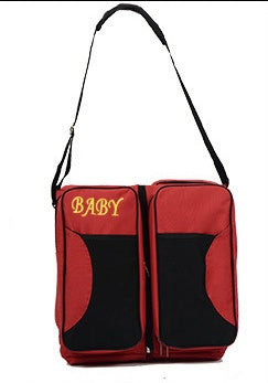 New multi function Mommy bag type baby portable bed folding sleeping basket outdoors baby sleeping baby - Enfance-Heureuse