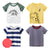 Summer children's short sleeve T-shirt - Enfance-Heureuse
