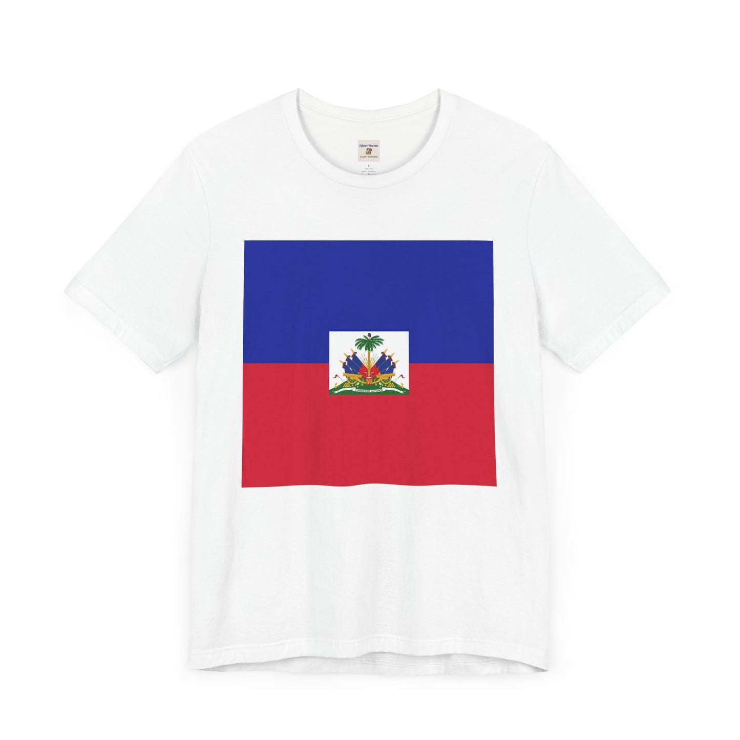 Haitian Flag Unisex Jersey Tee - Celebrate Culture with Style - Enfance-Heureuse