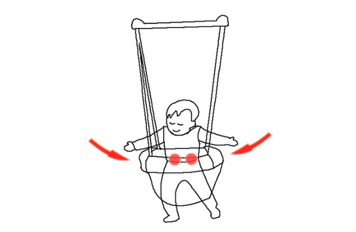 Children's fitness frame bounce fitness equipment - Enfance-Heureuse