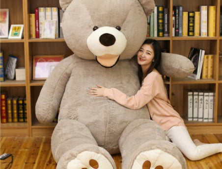 Giant Teddy Bear Plush Toy Huge Soft Toys Leather Shell - Enfance-Heureuse
