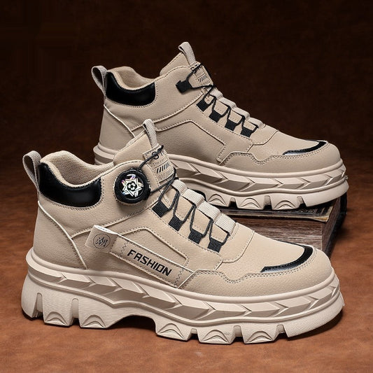 Men's Martin Boots High-top Casual Shoes - Enfance-Heureuse