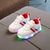 Kimmy Blanc LED Sneakers Chaussures - Enfance-Heureuse