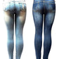 European And American Style Women Ripped Slimming Jeans - Enfance-Heureuse
