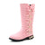 Autumn And Winter New Fleece-lined Girls' Boots - Enfance-Heureuse