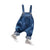Boys and girls baby denim suspenders trousers - Enfance-Heureuse