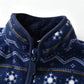 Children's Printed Polar Fleece Cartoon Jacket Plus Velvet