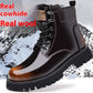 Fall Winter Martin Boots Men's Platform Mid-top - Enfance-Heureuse
