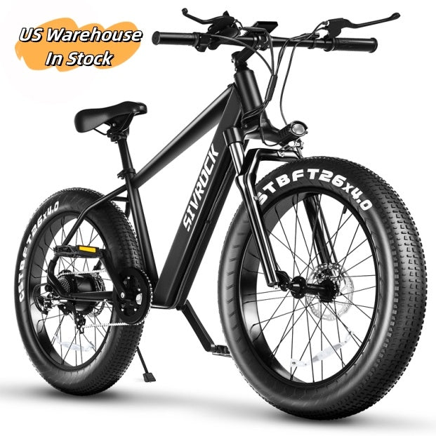 Professional Electric Bike For Adults, 26 X 4.0 Inches Fat Tire Electric Mountain Bicycle, 1000W Motor 48V 15Ah Ebike For Trail Riding, Excursion And Commute, UL And GCC Certified - Enfance-Heureuse