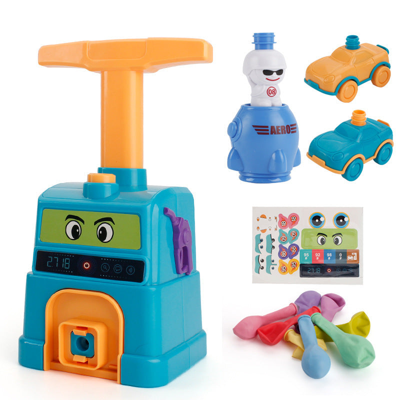 Children's Inertial Power Balloon Car Toy Aerodynamic Scooter Car Educational Experiment Creative Toy - Enfance-Heureuse