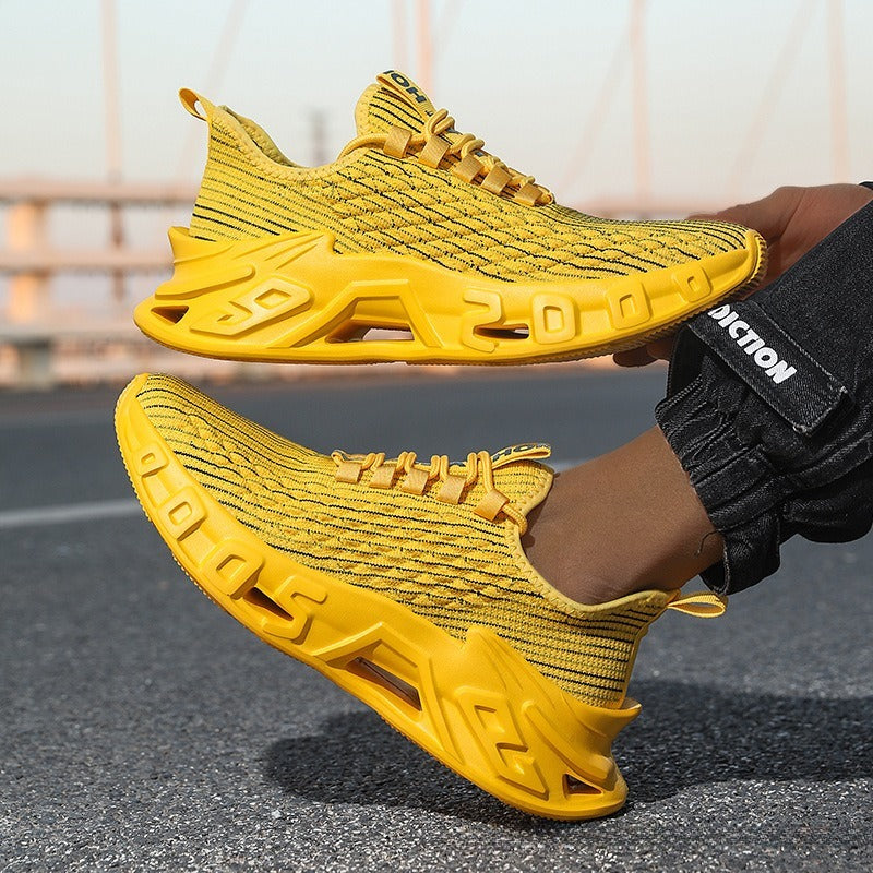 Plus Size Breathable Mesh Surface Popular Leisure Sports Running Blade Men's Shoes - Enfance-Heureuse