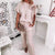 Female Summer Pure Cotton Casual Pants Suit - Enfance-Heureuse