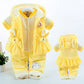 Baby Autumn Clothing Girls Autumn And Winter Clothing Suits - Enfance-Heureuse