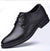Black Shoes With Pointed Toe For Men - Enfance-Heureuse