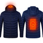 New Heated Jacket Coat USB Electric Jacket Cotton Coat Heater Thermal Clothing Heating Vest Men's Clothes Winter - Enfance-Heureuse