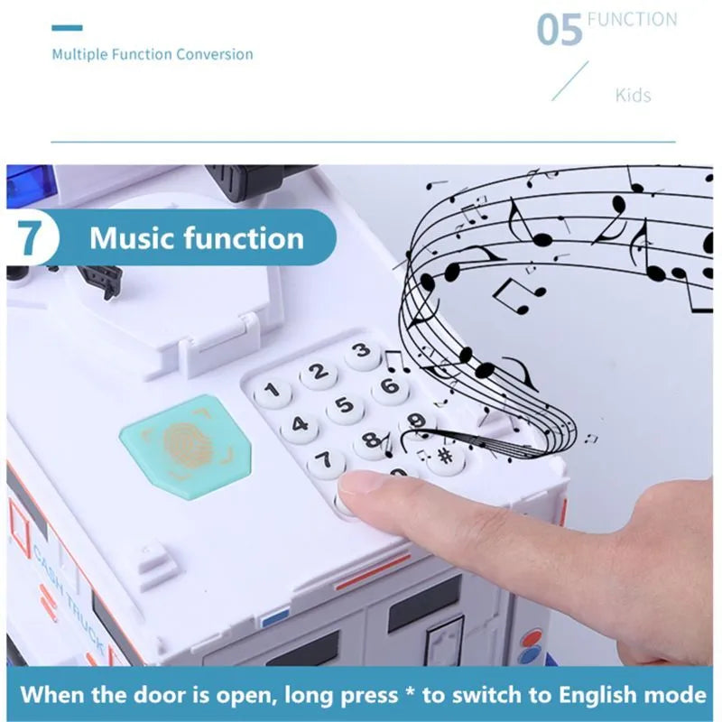 Money transport car - Enfance-Heureuse