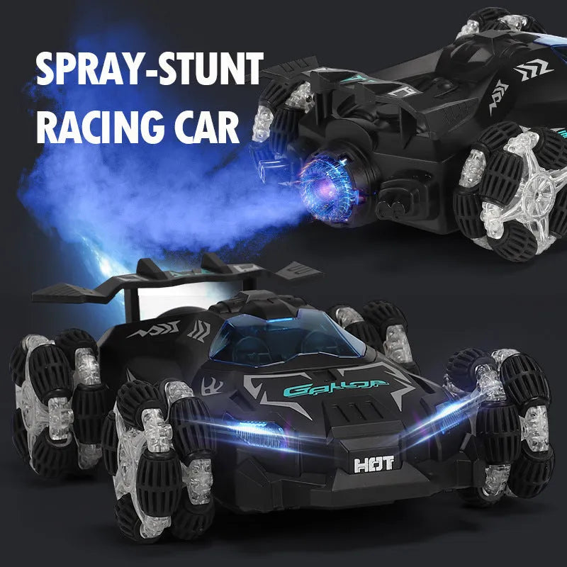 Drift Spray High Speed Music Light Remote Control Children's Electric Toy Car - Enfance-Heureuse