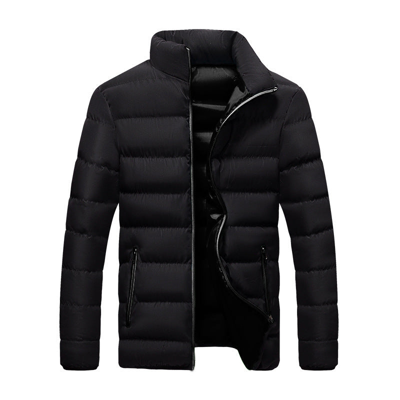 Men Winter Jacket Slim Fit Breadwear Thickened Cotton Coat Foreign Trade Mens Coat Men Plus Jackets - Enfance-Heureuse